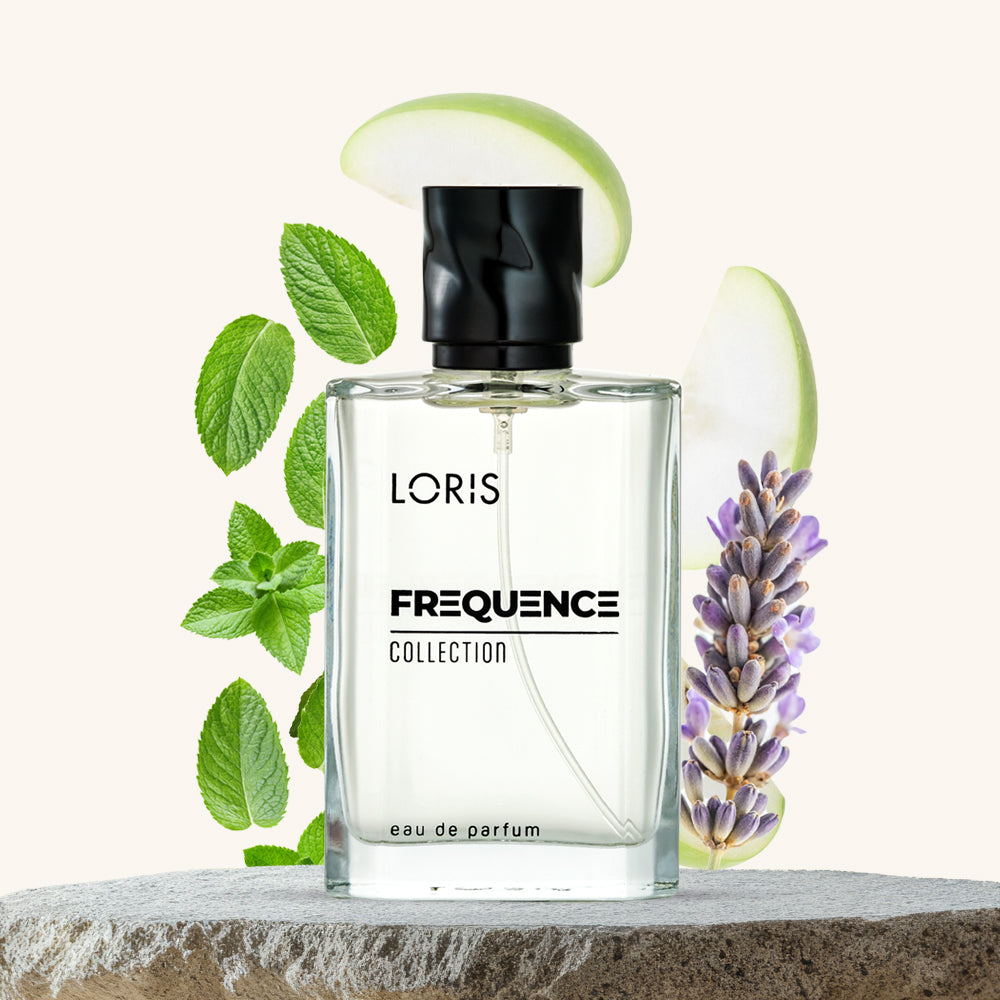 E-108 Plus: Ein aromatischer Frische-Kick aus grünem Apfel, Minze und Tanne. Erleben Sie natürliche Energie und maskuline Tiefe. Jetzt den 50ml Duft online kaufen!