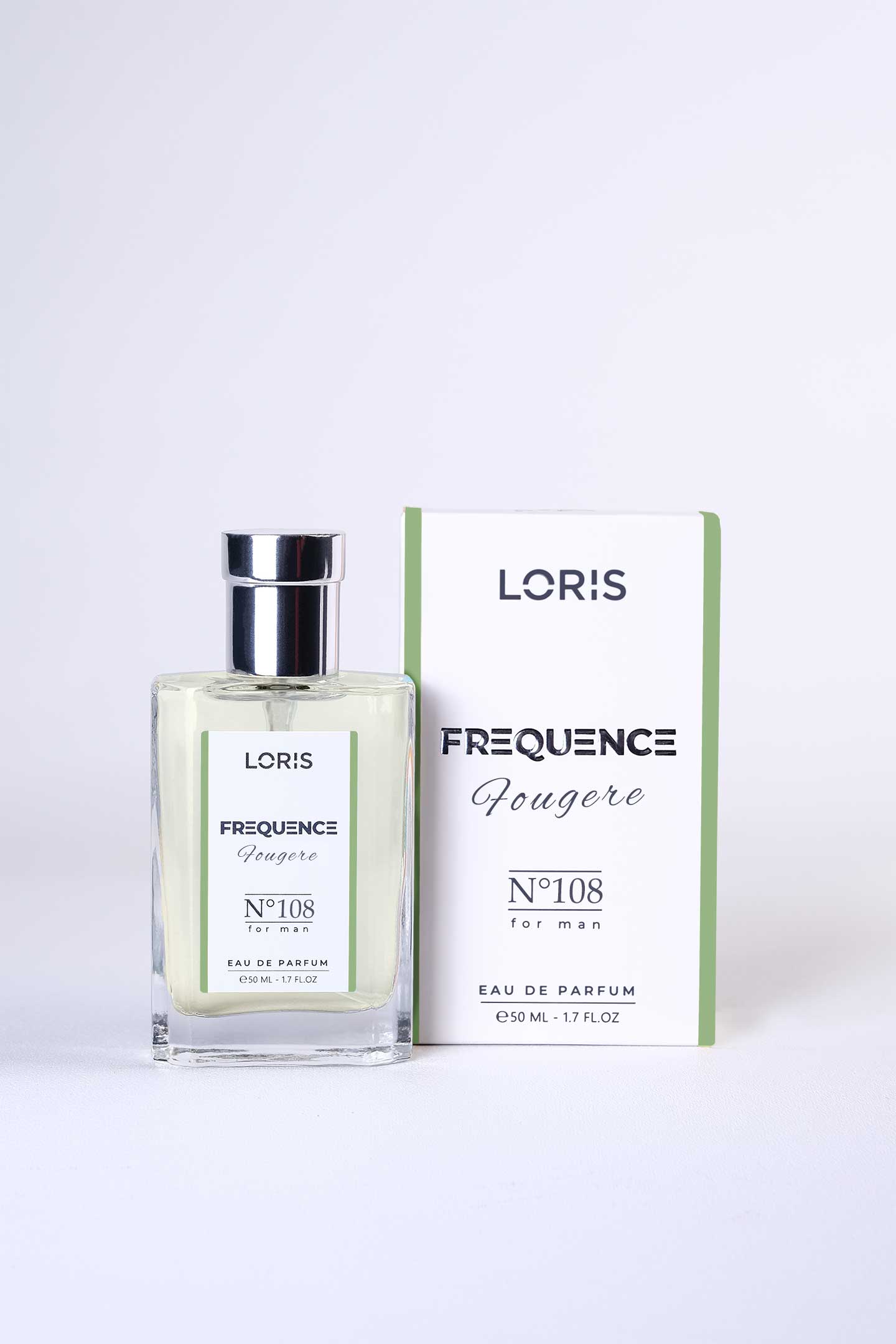 E-108 Plus: Ein aromatischer Frische-Kick aus grünem Apfel, Minze und Tanne. Erleben Sie natürliche Energie und maskuline Tiefe. Jetzt den 50ml Duft online kaufen!