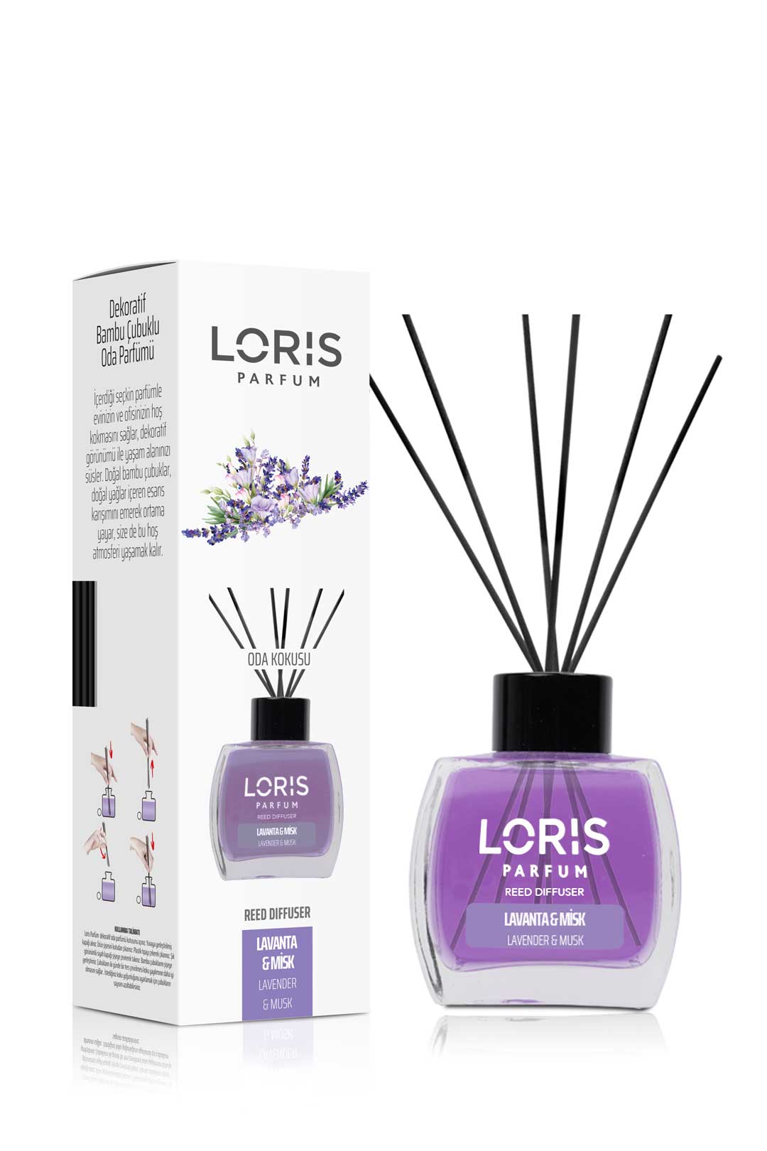 Lavendel & Mochus Raumduft 120 ML