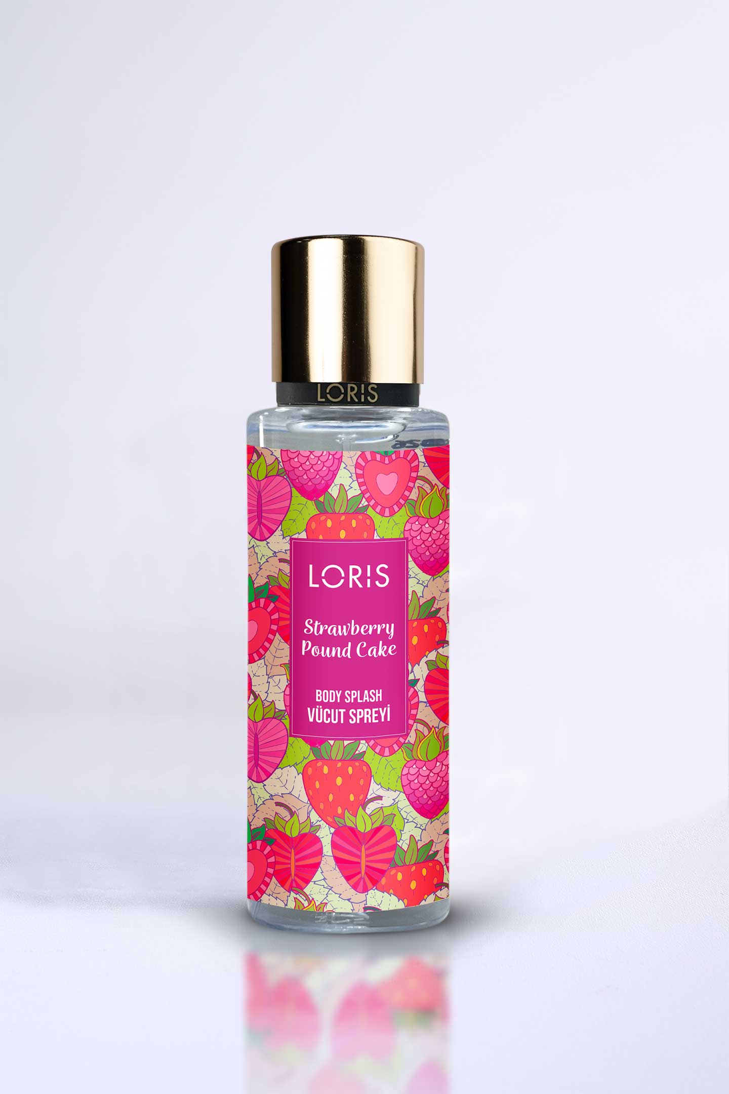 Bodyspray 250 ml.  Strawberry Pound Cake